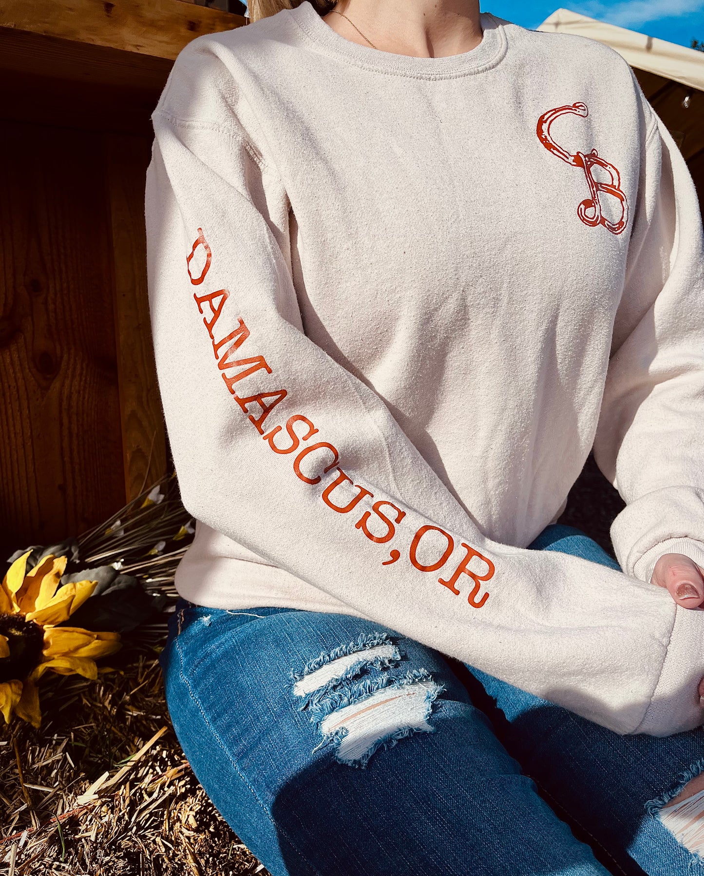 Cowgirl Barista CB Crewneck